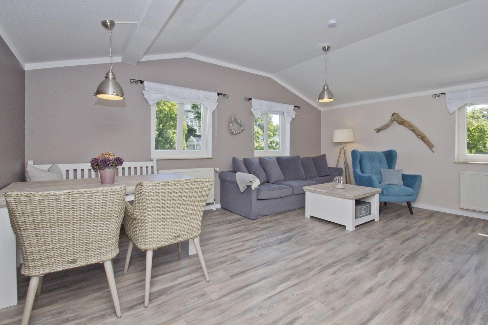 Kurhaus Nordstrand FeWo Nr 43 inkl Sauna- Schwimmbadnutzung im AHOI Sellin Goehren  Exterior foto